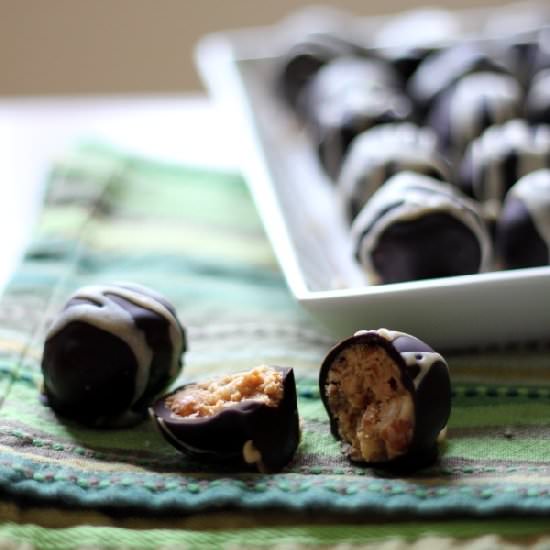 Peanut Butter Pretzel Truffles