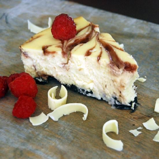 White Chocolate Raspberry Cake