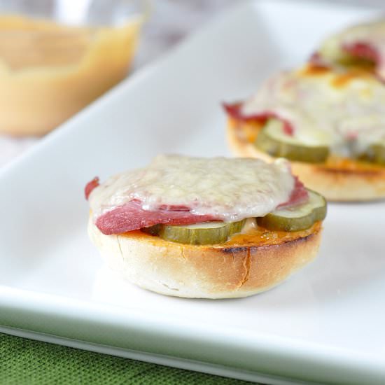 Reuben Mini Bagels