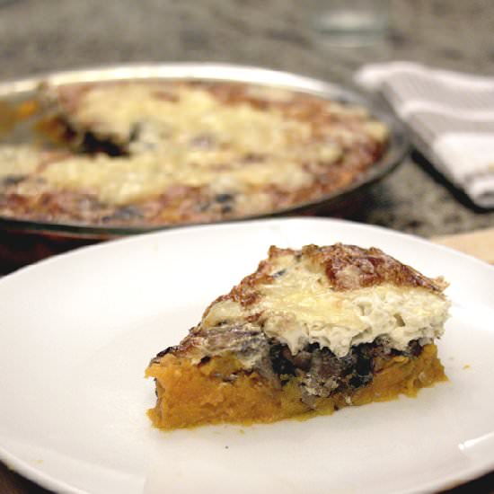 Sweet Potato Hash Brown Pie