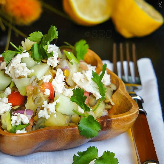 Salad with Lentils