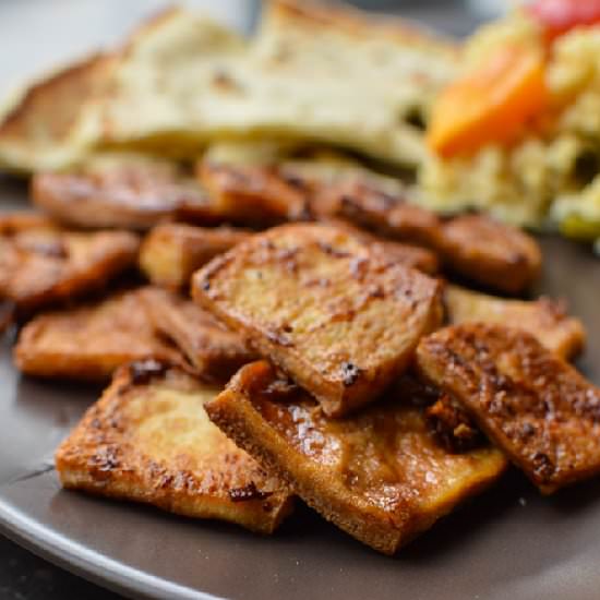 Caramelized Ginger Tofu