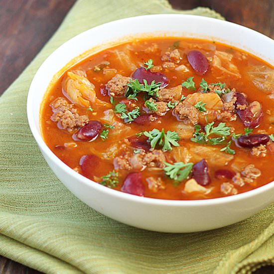 Turkey Cabbage Patch Soup