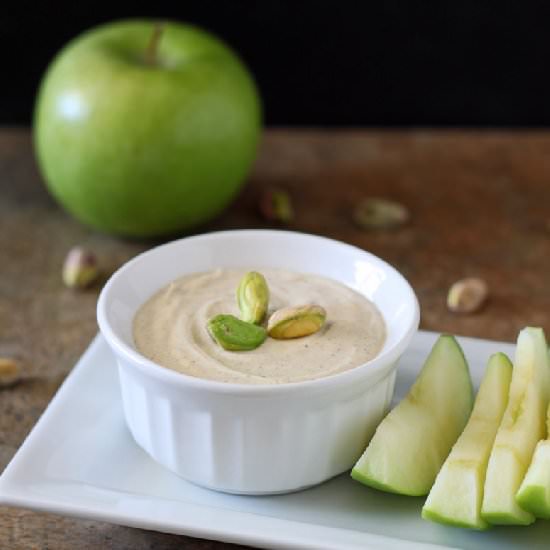 Pistachio Butter Yogurt Dip