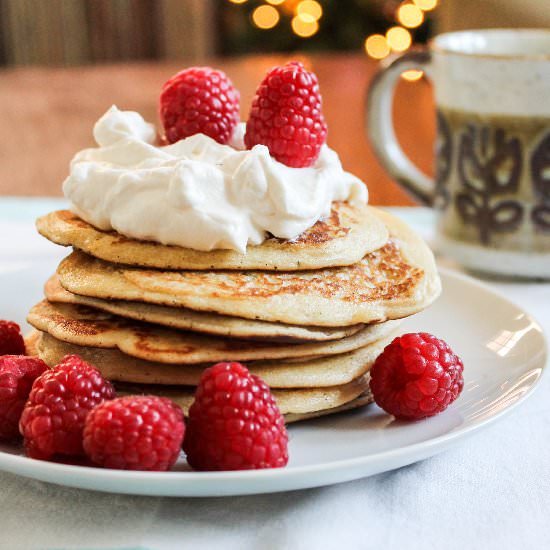 Vanilla Malt Pancakes