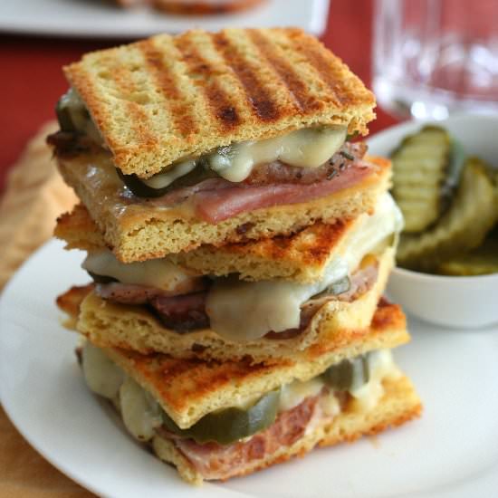 Pressed Cubano Sandwiches