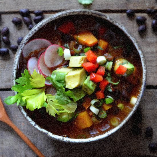 Black Bean Butternut Squash Chili