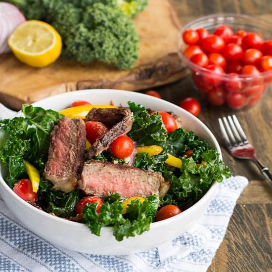 Steak and Kale Salad