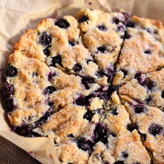 Gluten Free Blueberry Scones