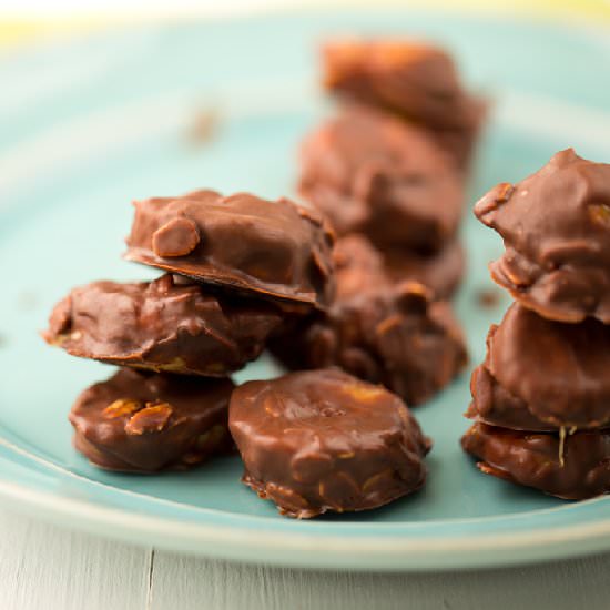 PB-Chocolate Banana Bites