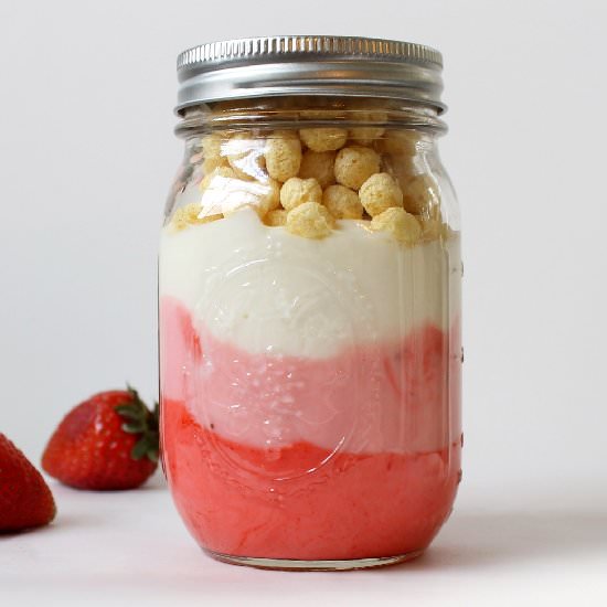 Ombre Mason Jar Parfait