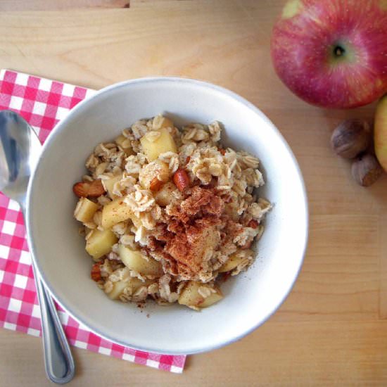 Apple Cinnamon “Perfect” Oatmeal