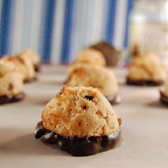 (GF+V) Chocolate Coconut Cookies