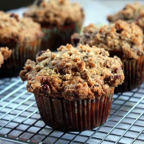 Banana Chocolate Chip Muffins