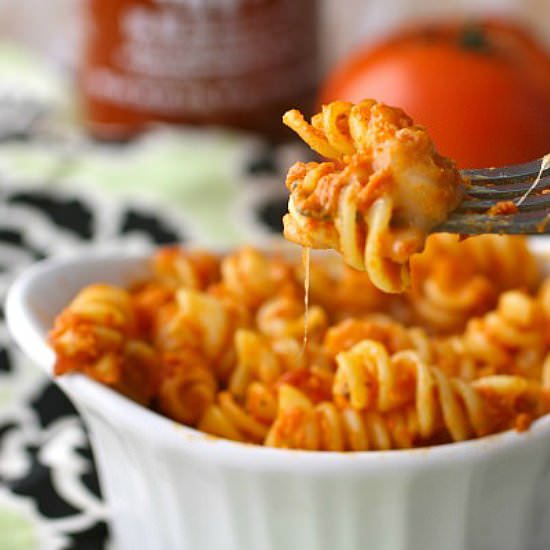 Sriracha Cream Sauce Pasta