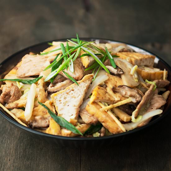 Chinese Stir-Fried Tofu
