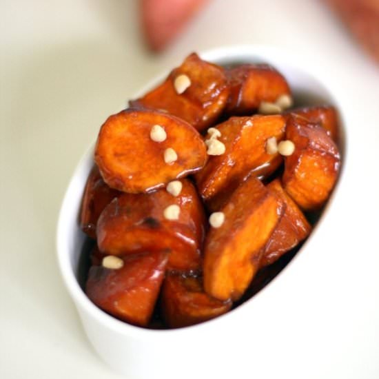 Candied Crispy Sweet Potato