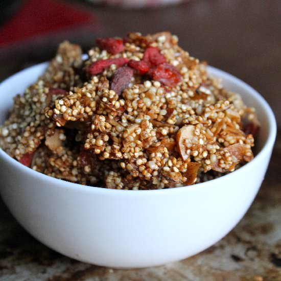 Coconut Quinoa Granola