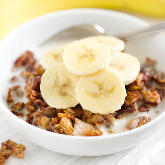 Banana Chai Granola
