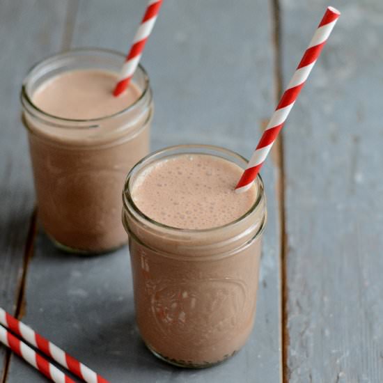 Chocolate Peanut Butter Smoothie