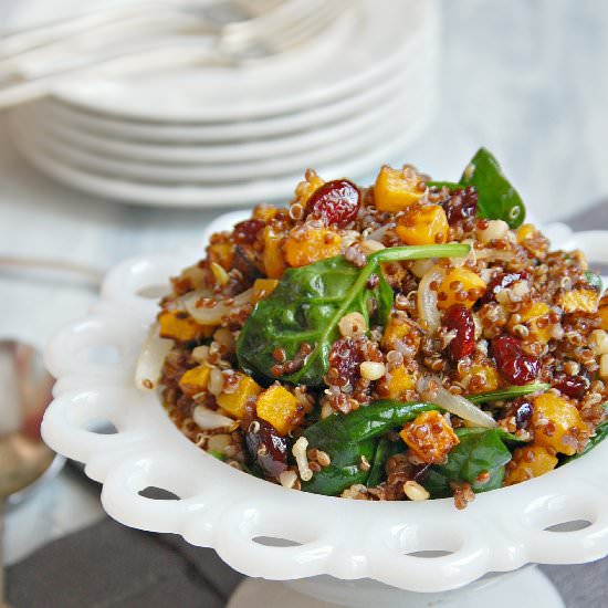 Butternut Squash Quinoa Salad