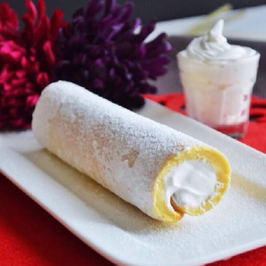 3 Ingredient Roll Cake