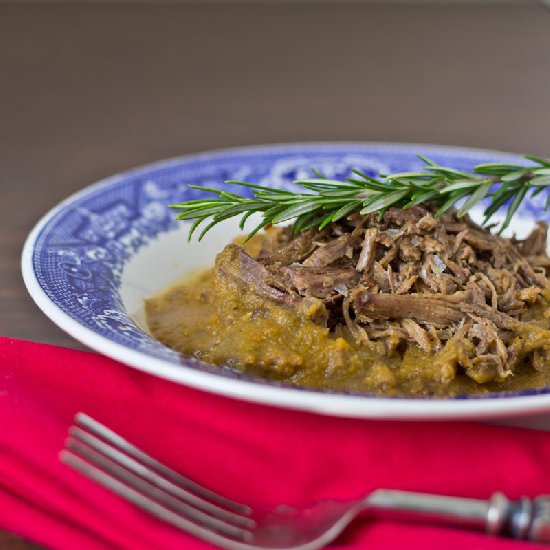 Pot Roast with Fennel and Carrots