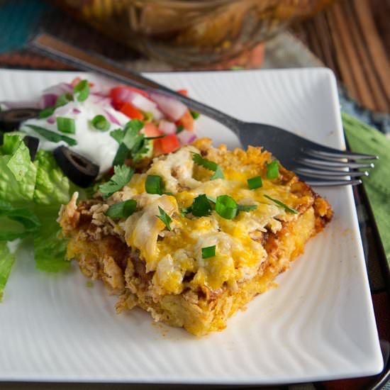 Chicken Tamale Casserole