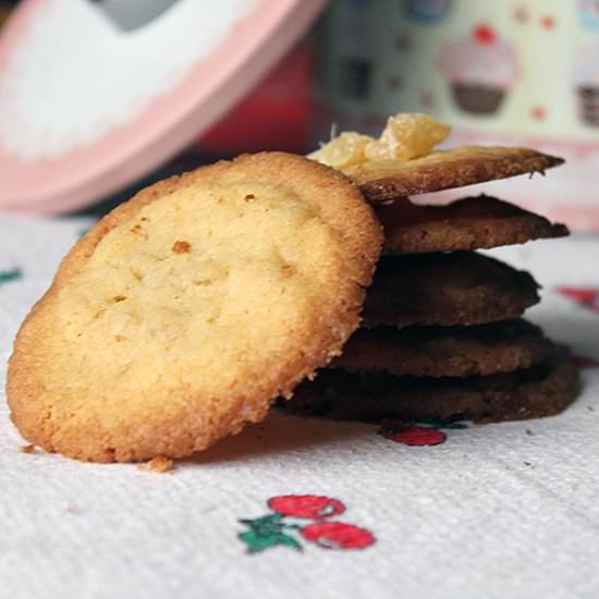 Cookies with Candied Ginger