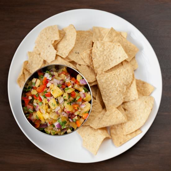 Grilled Pineapple Salsa