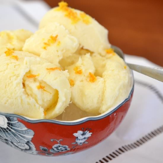 Orange Ice Cream