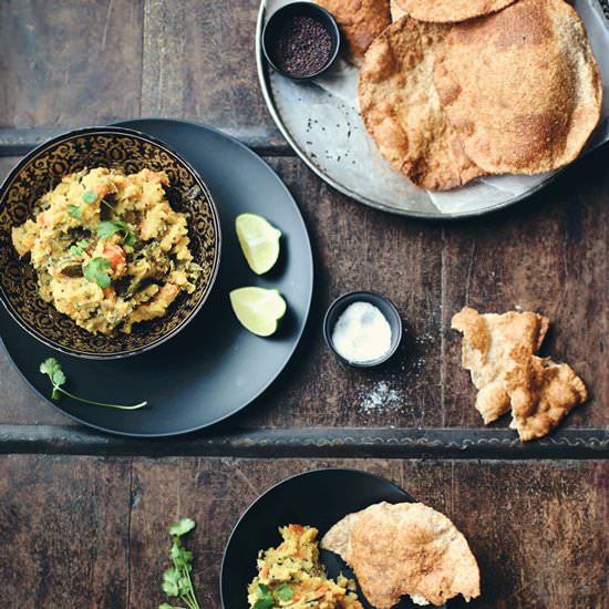 Spicy Potato Bhaji