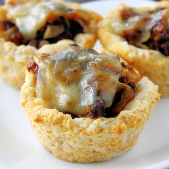 Cheese Steak Cups