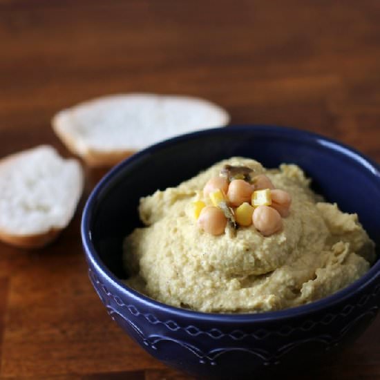 Jalapeno & Sweet Corn Hummus