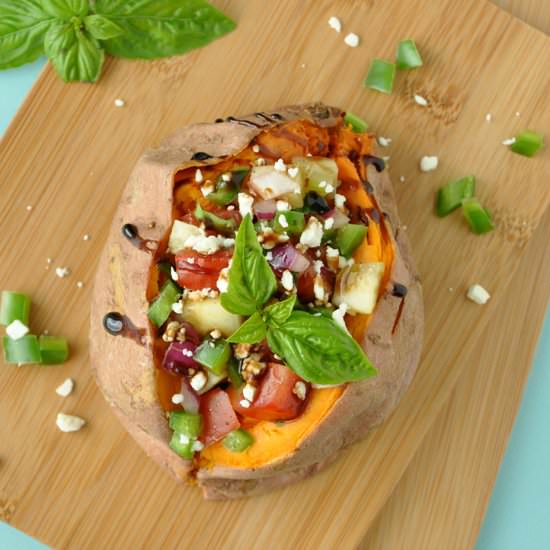 Sweet Potato Bruschetta
