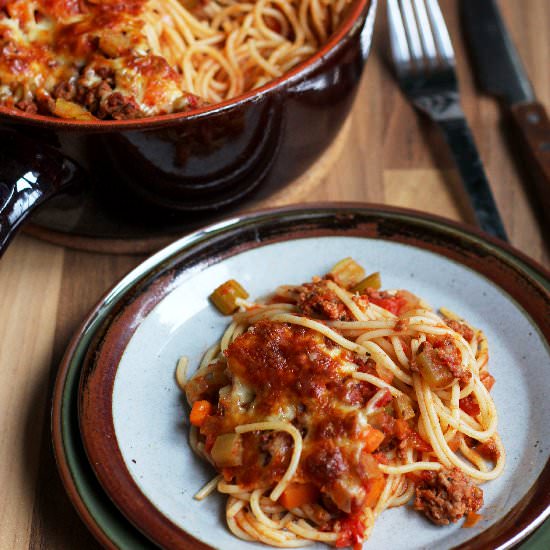 Spaghettti bake