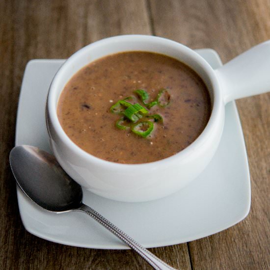 Vegetarian Black Bean Soup