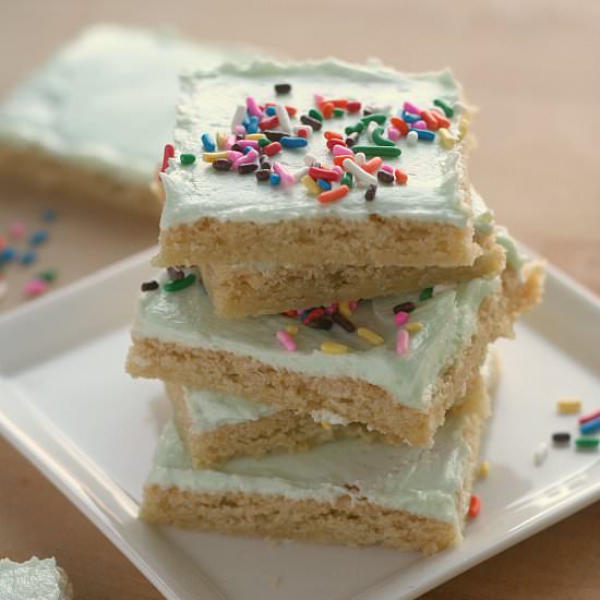 Key Lime Sugar Cookie Bars