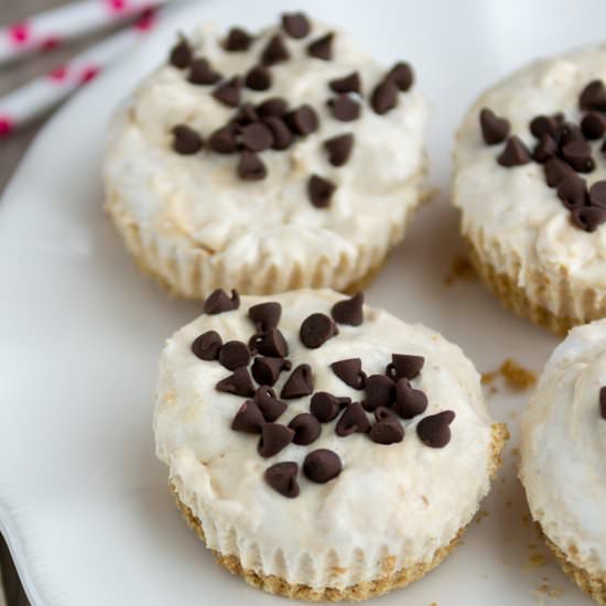 Skinny Frozen Peanut Butter Pies