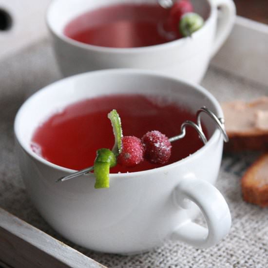 Cranberry Hot Toddy