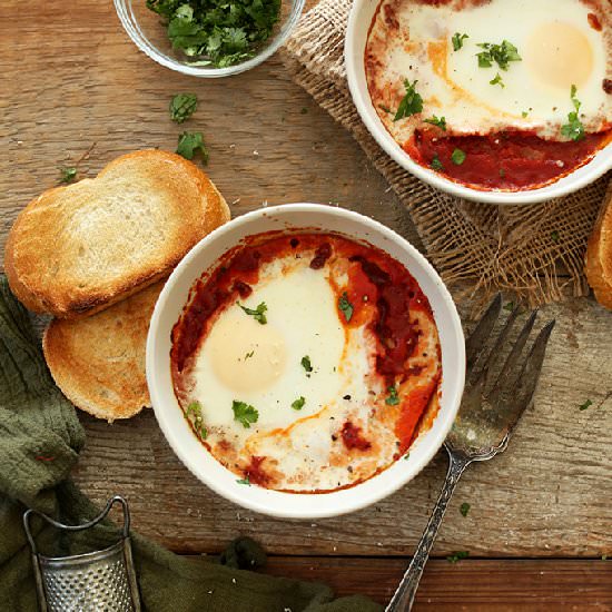 Simple Baked Eggs