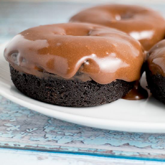 Double Chocolate Donuts
