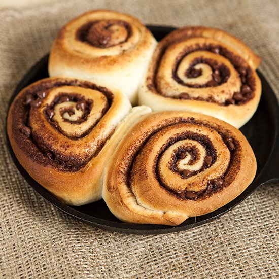 Chocolate Cinnamon Rolls
