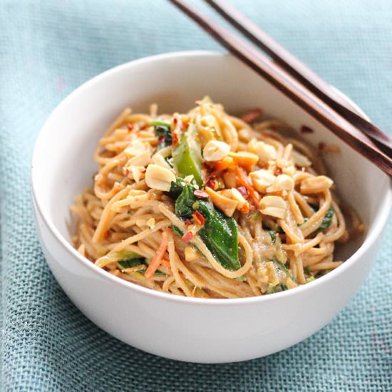 Peanut and Coconut Noodles
