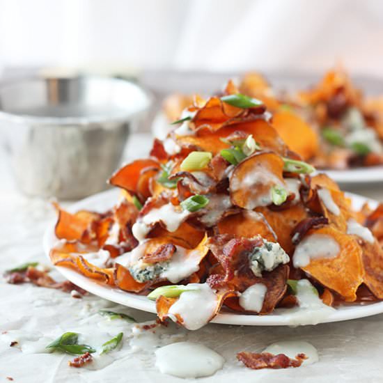 Baked Sweet Potato Chips
