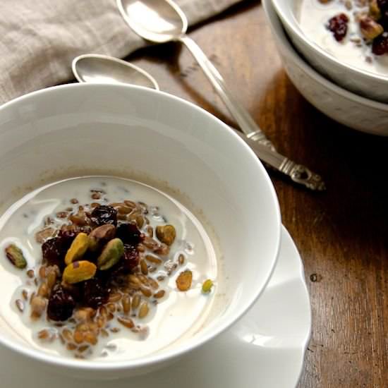 Freekeh Breakfast Bowls