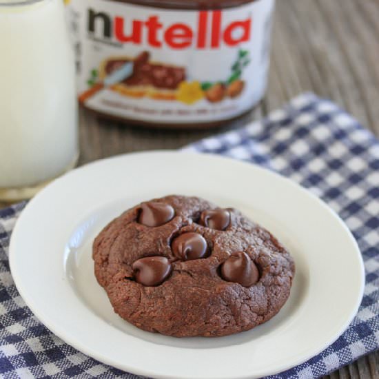 Single Serving Nutella Cookie