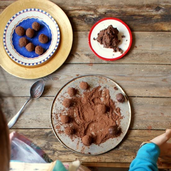Mascarpone Chocolate Truffles