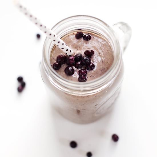 Honey Wild Blueberry Smoothie