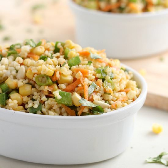 Curried Bulgur Wheat Salad